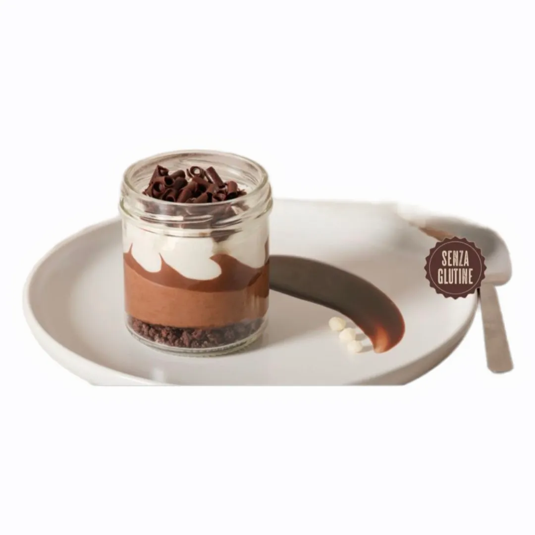 Mousse ai tre cioccolato Senza Glutine 