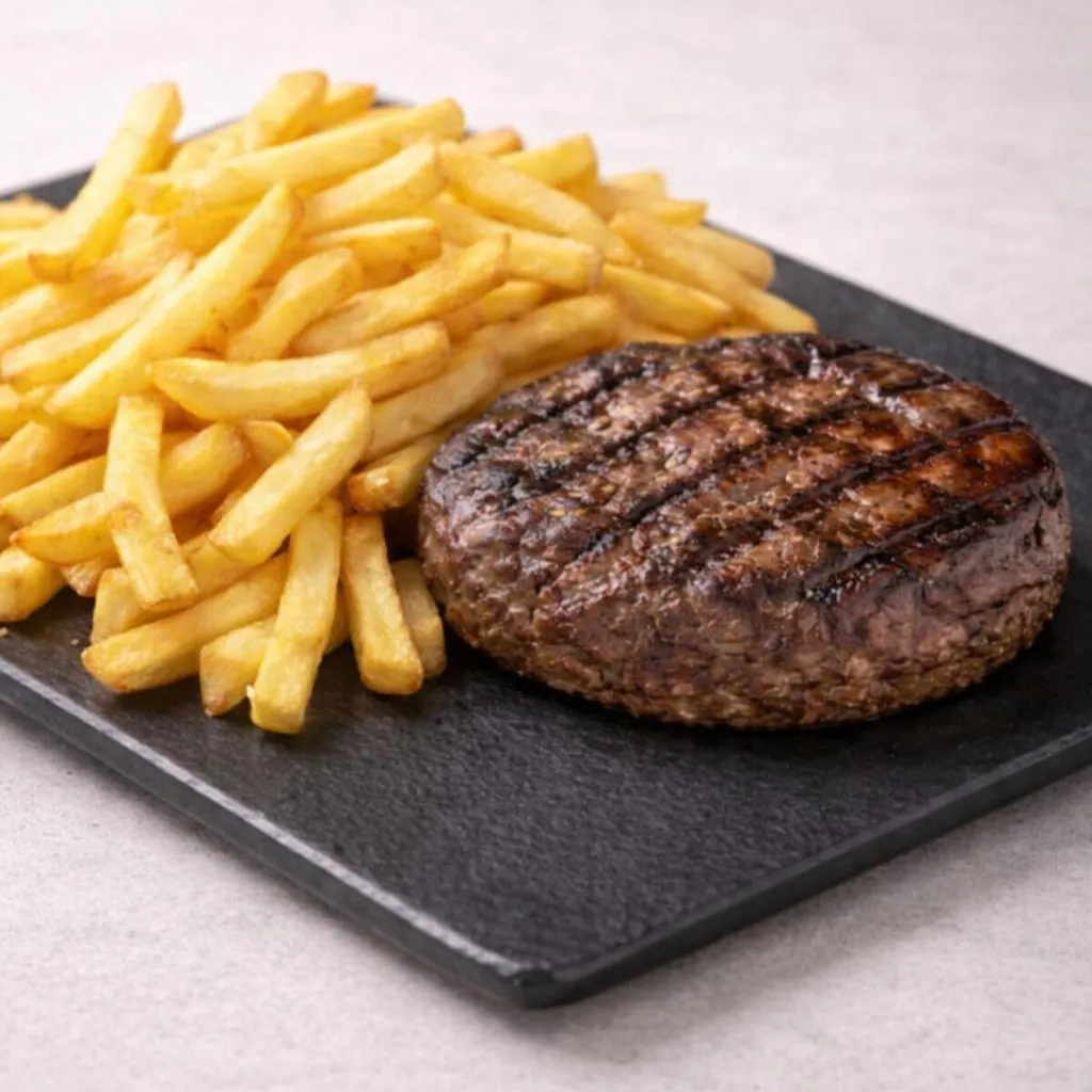 Hamburger di Scottona con Patate