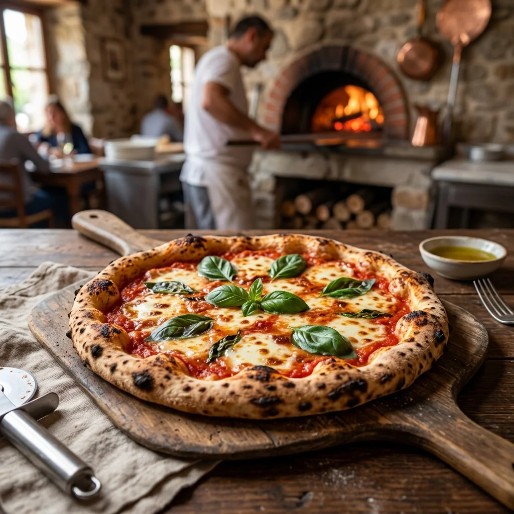 Pizza al forno senza glutine